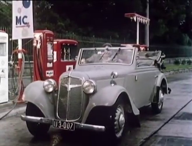 1937 Adler Trumpf Junior Cabriolet [1E]