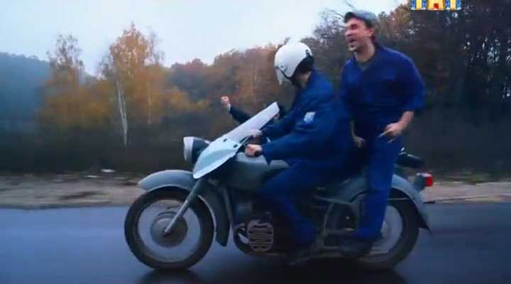 Вася Лесник мотоцикл