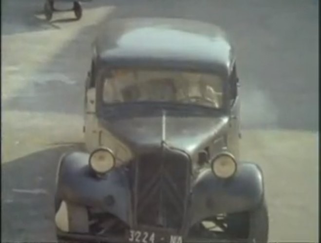 1936 Citroën 11 Familiale 'Traction'
