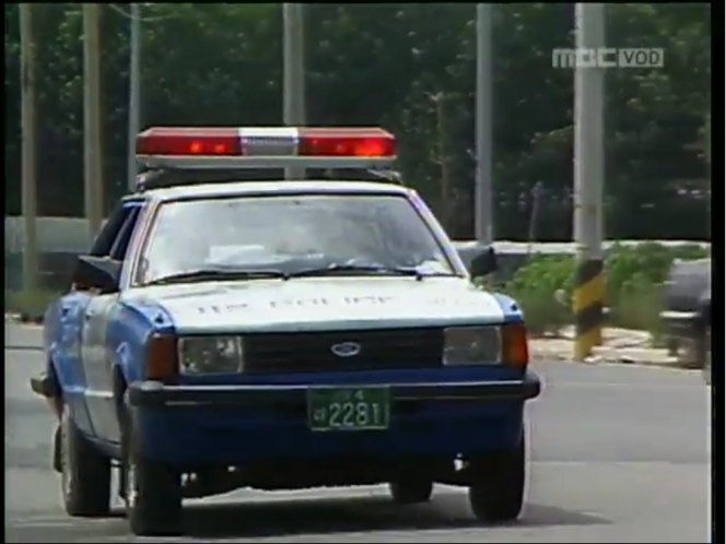 1980 Hyundai Ford Cortina Mark V Police