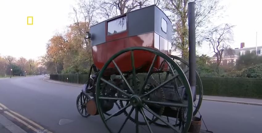 1802 Trevithick London Steam Carriage Replica