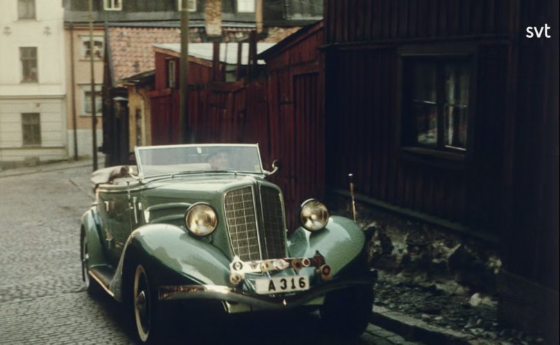 1934 Auburn Custom Six Phaeton Sedan [652Y]