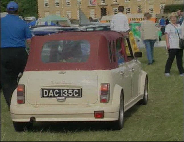 1965 Austin Mini Countryman 4-door stretched cabrio converted from Countryman MkI [ADO15]