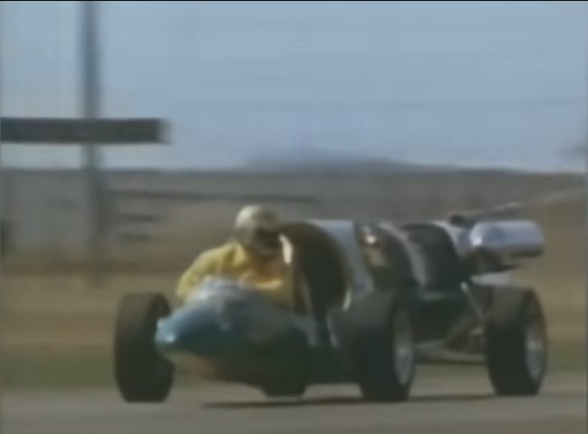Custom Made Jet Dragster 'Green Mamba'
