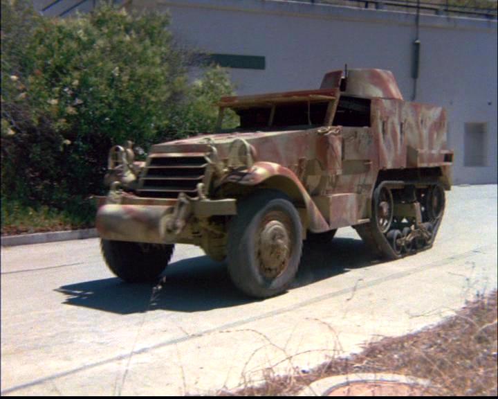 1943 White M2 Halftrack Modified for Movie