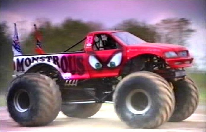 Custom Made Monster Truck 'Monstrous' bodied as 1997 Ford F-150