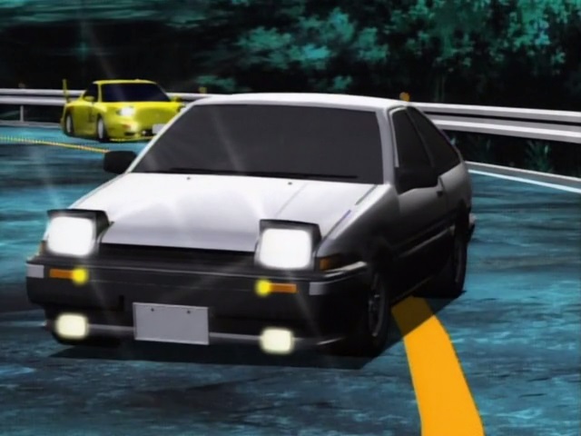 IMCDb.org: Toyota Sprinter Trueno GT-APEX [AE86] in "Initial D, 