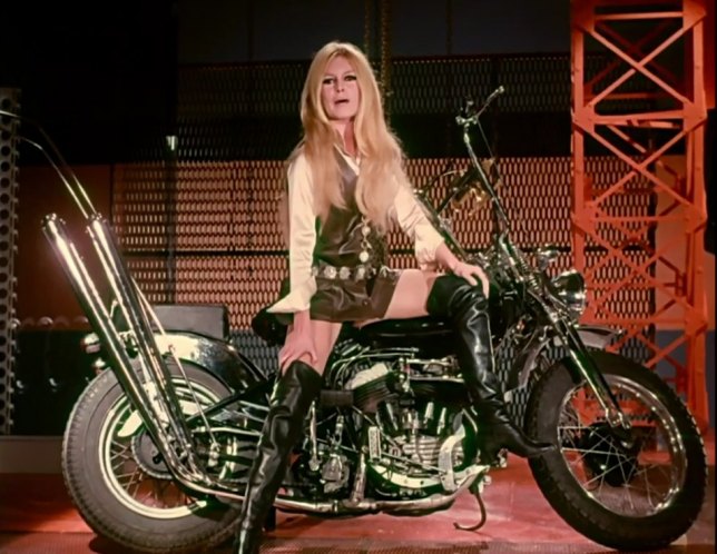 HarleyDavidson WLA in Brigitte Bardot Harley Davidson Music Video 1967