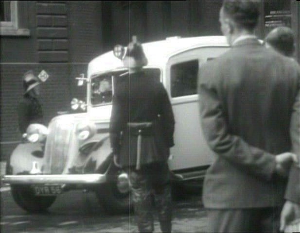 1937 Vauxhall 25 hp Herbert Lomas Ambulance GY 