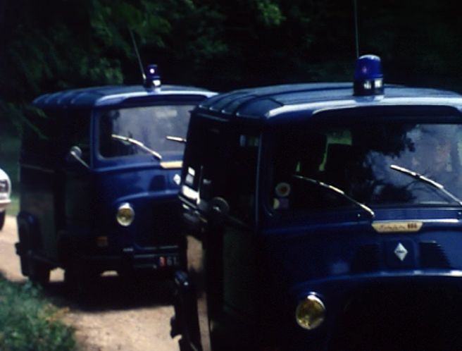 1969 Renault Estafette 800 Microcar Gendarmerie R2136 