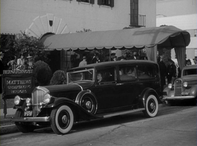 Class Cars Funeral Model origin US 1932 PierceArrow 