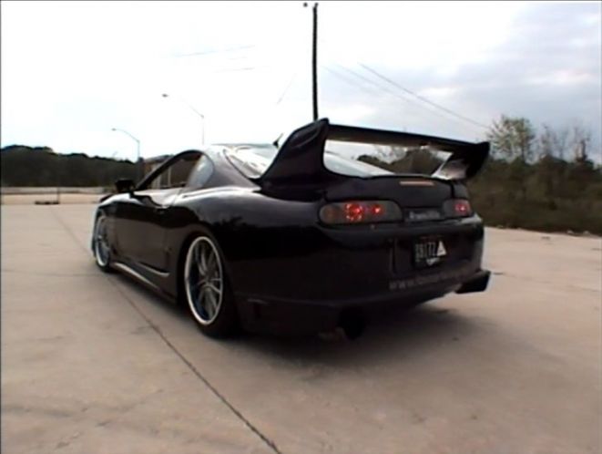 Street racing toyota supra