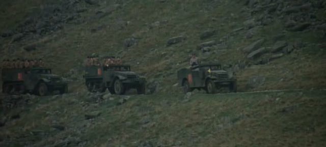 White M3 A1 Scout Car