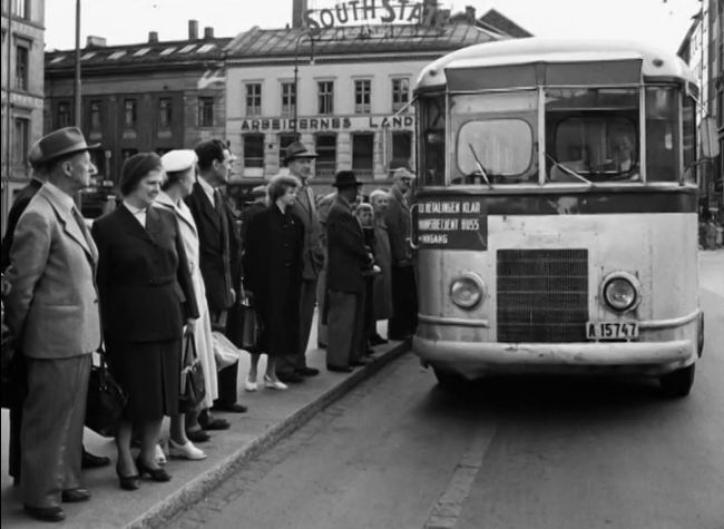 1939 Strømmen B7 / Hall-Scott 'Flodhest' Rutebuss