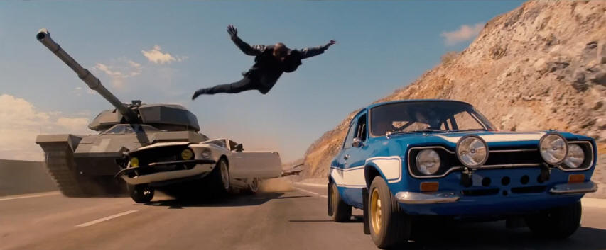 ประมวลภาพรถจากหนังดัง The Fast and the Furious 6