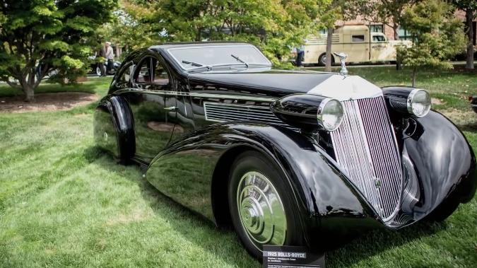 Rolls Royce aerodynamic Coupe