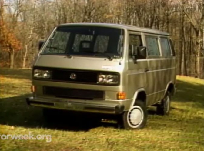 1986 Volkswagen Vanagon Syncro T3 [Typ 2]