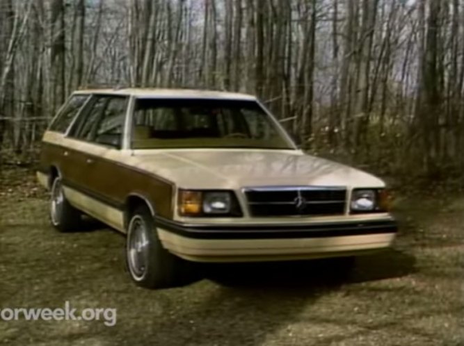 1981 dodge aries k car