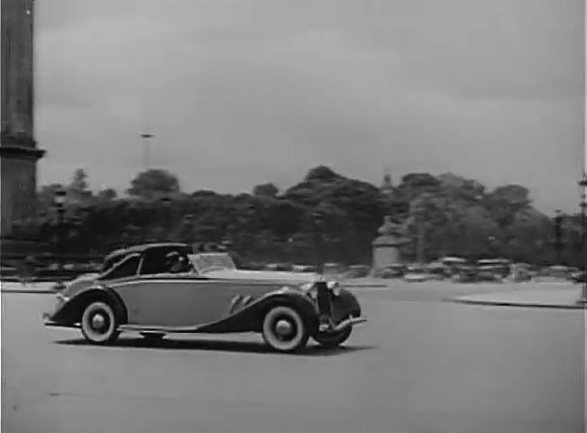 1937 Delage D8 120 Cabriolet Chapron