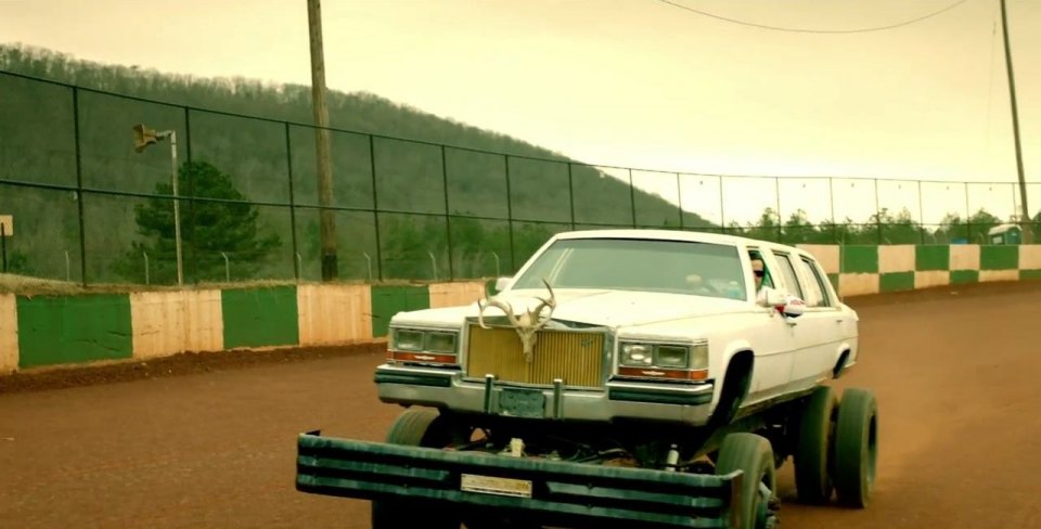 IMCDb.org: 1986 Cadillac Fleetwood Brougham Stretched Limousine in "Yelawolf:  Let's Roll, 2011"