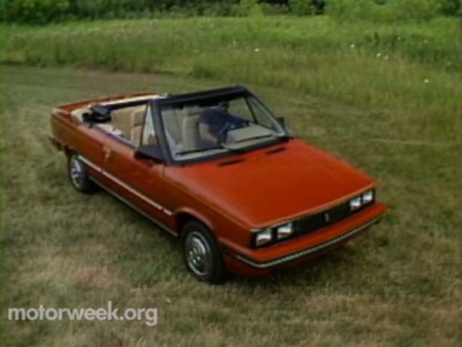 1985 Renault Alliance Convertible 1.7 [X42]