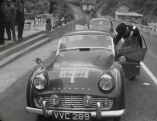 1958 Triumph TR3A British Army Motoring Association team