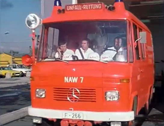 1976 Mercedes-Benz 409 Miesen NAW 7 BF Frankfurt Main Unfallklinik [T2]