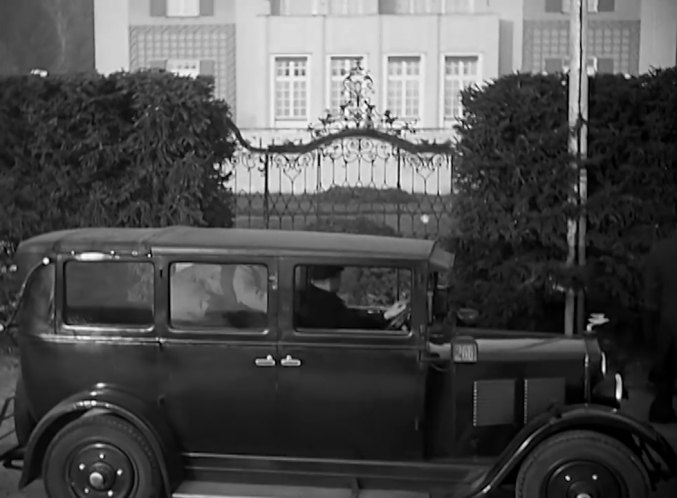 1928 Adler Favorit 8/35 PS Taxi-Landaulet