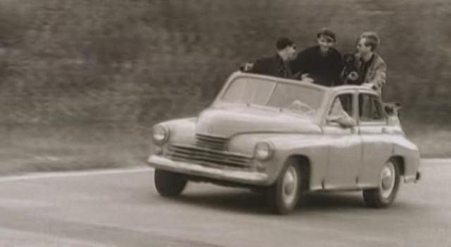 1950 GAZ M-20B Pobeda Cabriolet