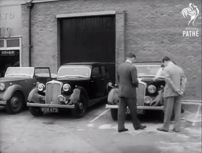 1938 Rover 14 hp Sports Saloon [P1]