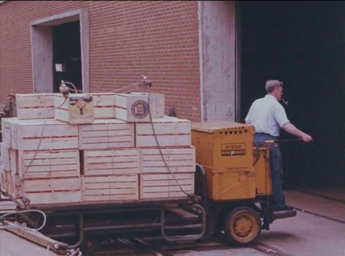 1960 Hyster Ransomes NU Electric Truck 2-Ton