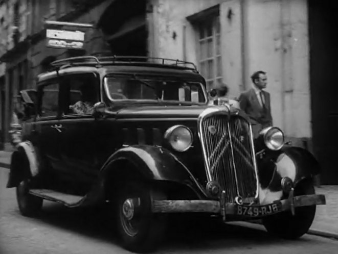 1934 Citroën 10 NH Taxi Landaulet 'Rosalie'