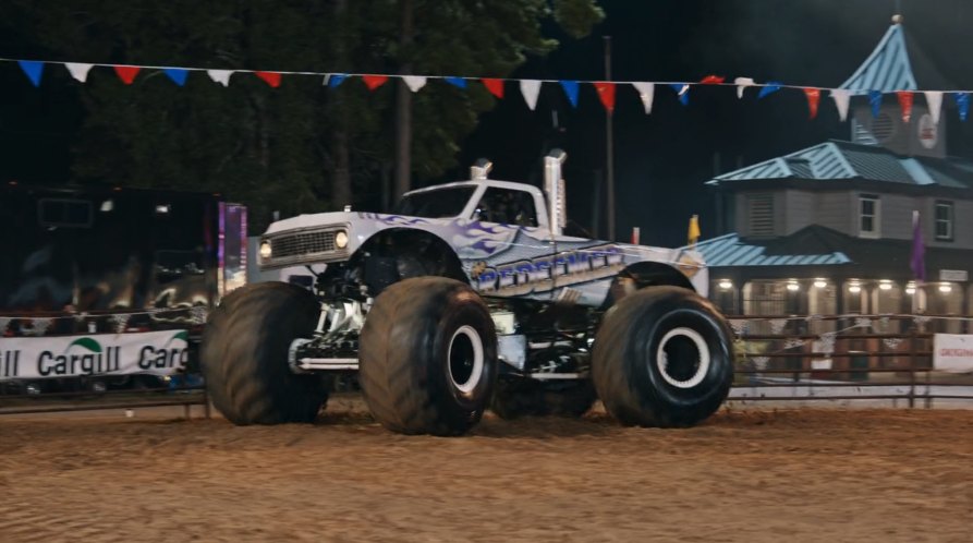 Custom Made Monster Truck 'Smokin' as 'The Redeemer' bodied as Chevrolet