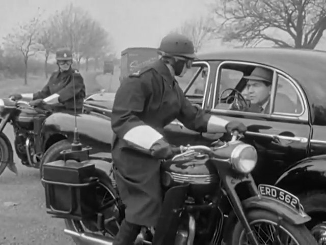 1950 Triumph 6T Thunderbird Police
