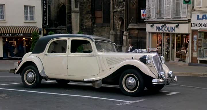 1953 Citroën 15 Six D 'Traction'