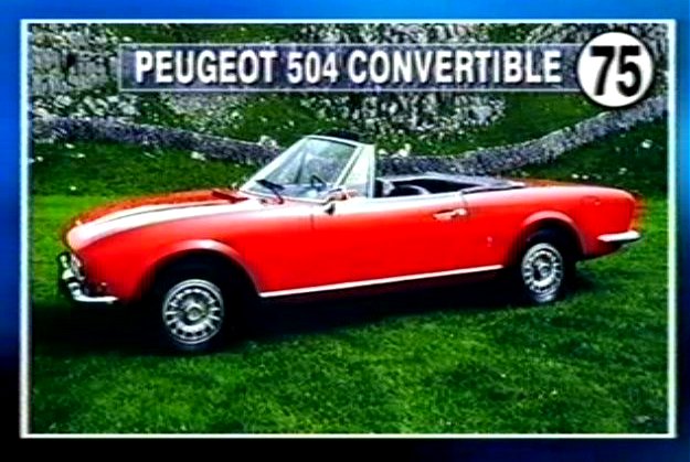 1974 Peugeot 504 Cabriolet