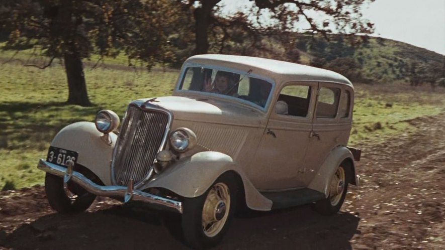 Bonnie and clyde 1934 ford