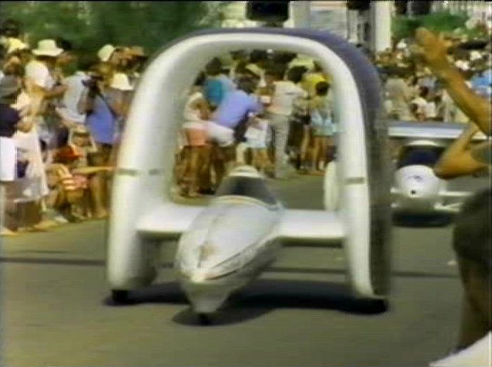 1987 Custom Made 'Mana La' solar powered car