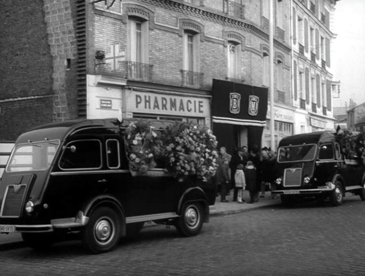 1959 Renault 1400 Kg Goélette Car Funéraire Carrier [R2086]