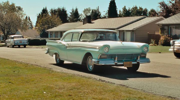 1957 Ford fairlane 500 4 door sedan for sale #2