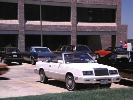 1984 Chrysler LeBaron Convertible