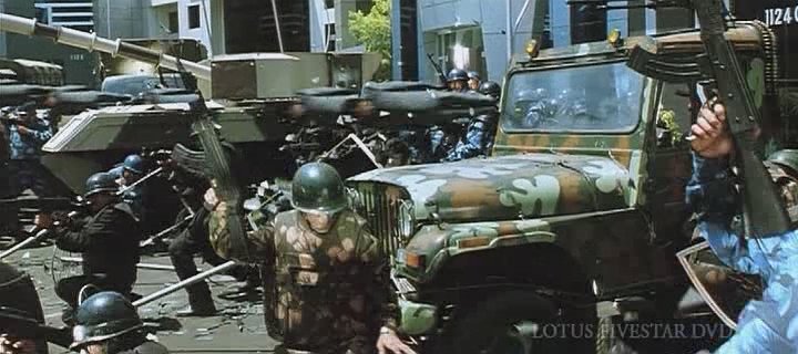 1996 Mahindra MM 550 XD Army Canvas Full Top