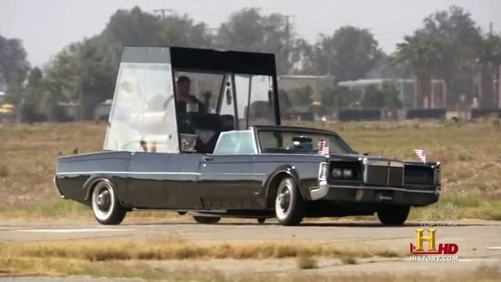 1969 Lincoln Continental Mark III Adam Ferrara 'Popemobile'