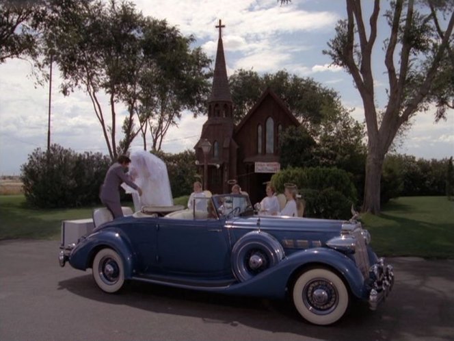 1936 Packard Super Eight Convertible Victoria [947]