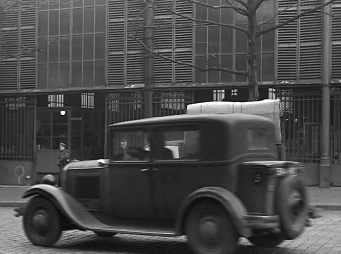 1932 Citroën C4 G MFP Berline de Voyage avec Malle