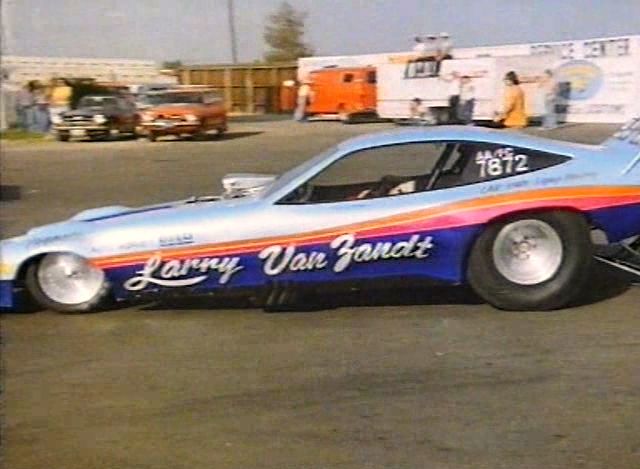 Custom Made Funny Car Larry Van Zandt Chevrolet Monza body