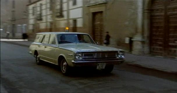 1969 Dodge Barreiros Dart Ambulancia