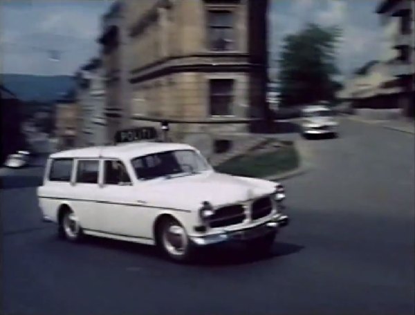 1962 Volvo Amazon Herregårdsvogn Politi [P220]