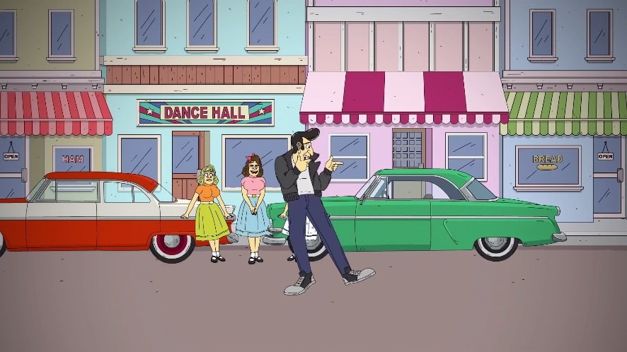 1955 Ford Customline Fordor Sedan