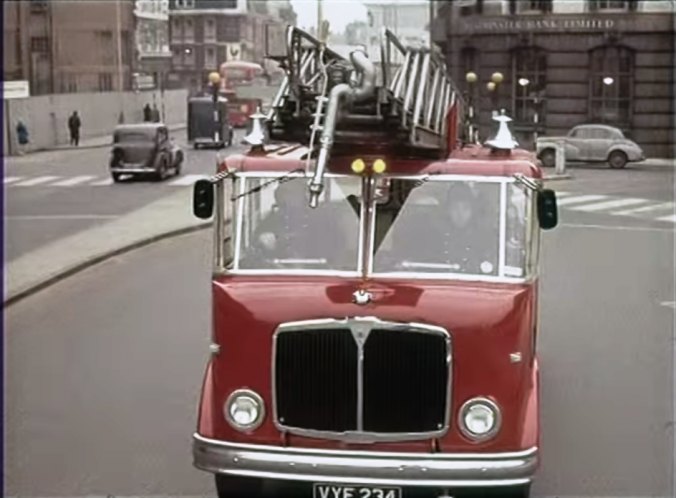 1959 AEC Mercury Merryweather turntable ladder